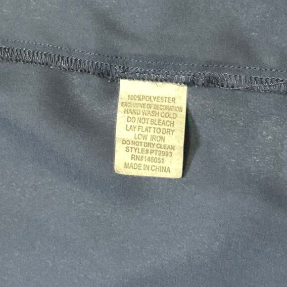 Sleeveless Sheer Tank Top Blouse Size PM Lace V-Neck Blue White - Picture 7 of 7